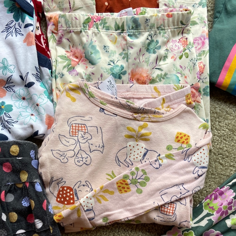 Large Carter's Girl Clothing Bundle - Picture 4 of 8